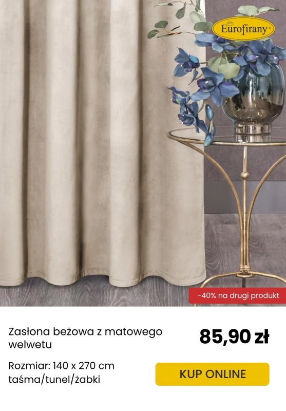 Eurofirany - gazetka promocyjna -40% na drugi produkt od czwartku 26.06 do środy 09.07 - strona 5