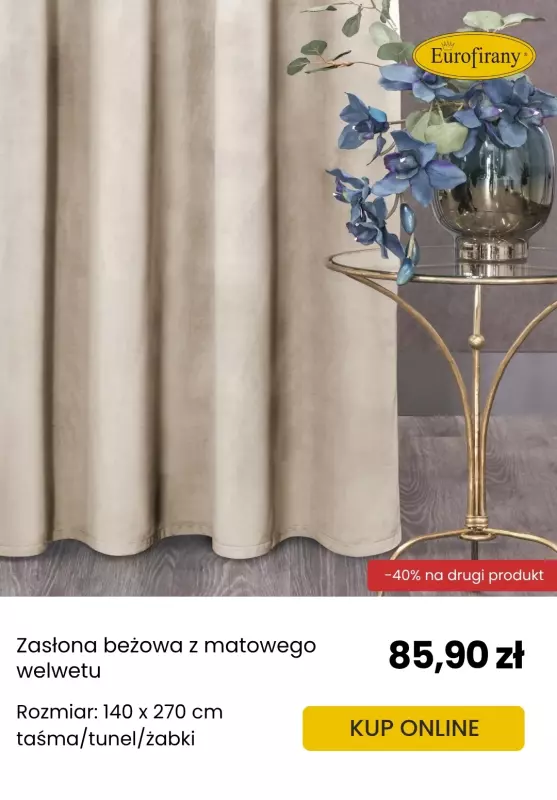 Eurofirany - gazetka promocyjna -40% na drugi produkt od czwartku 26.06 do środy 09.07 - strona 5