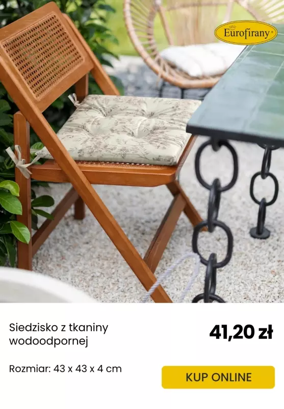 Eurofirany - gazetka promocyjna Letni taras i ogród z kolekcją Garden od czwartku 03.07  - strona 7