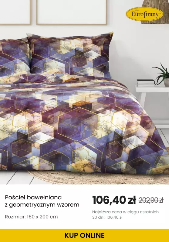 Eurofirany - gazetka promocyjna Outlet – pościel w supercenach   - strona 2