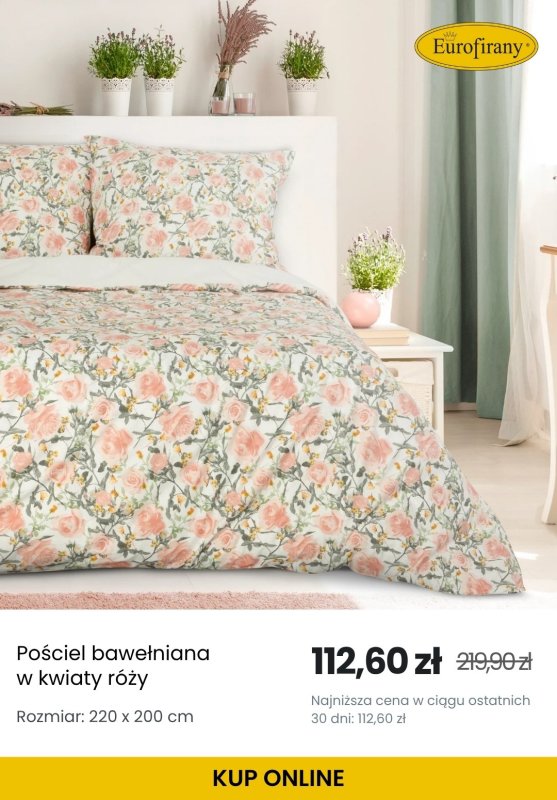 Eurofirany - gazetka promocyjna Outlet – pościel w supercenach od środy 09.07  - strona 3