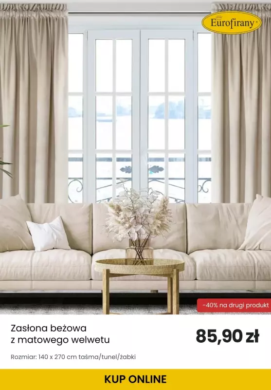 Eurofirany - gazetka promocyjna Zaproś lato do wnętrza – drugi produkt 40% taniej!   - strona 3