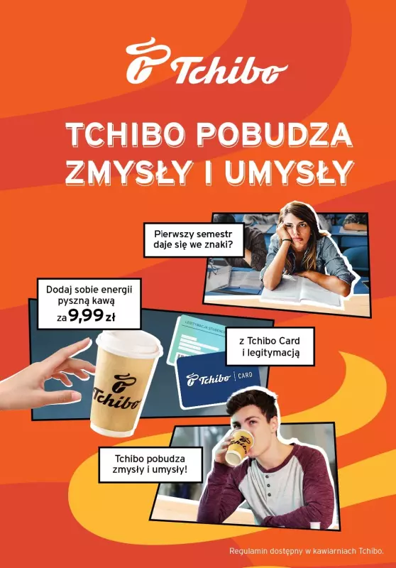 Tchibo - gazetka promocyjna Tchibo pobudza zmysły i umysły! od piątku 04.10 do soboty 16.11