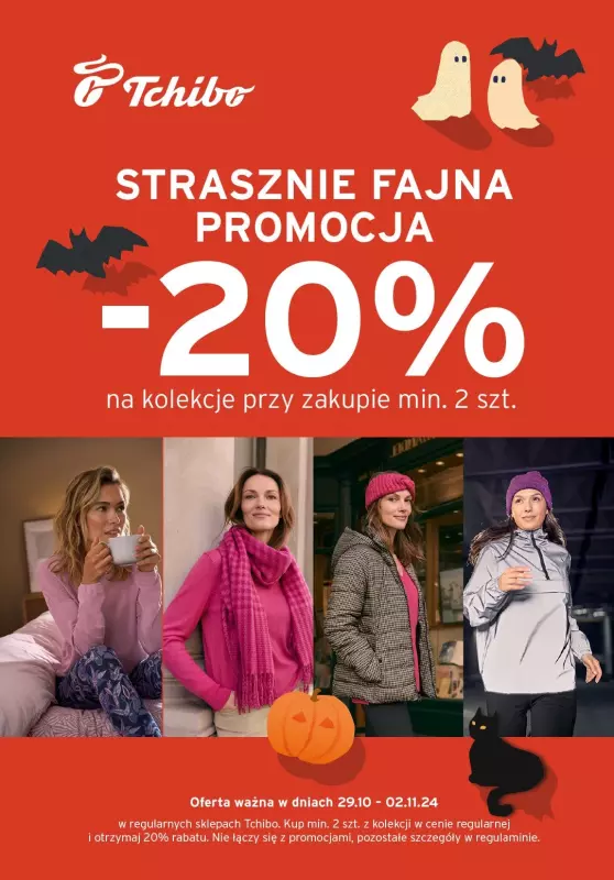 Tchibo - gazetka promocyjna Strasznie fajna promocja w Tchibo! od wtorku 29.10 do soboty 02.11