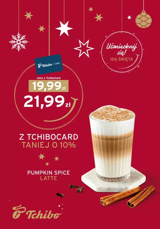 Tchibo - gazetka promocyjna Pumpkin Spice Latte w Tchibo! od środy 06.11 do wtorku 24.12