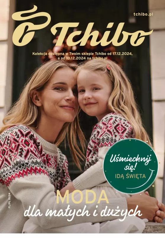 Tchibo - gazetka promocyjna Moda dla małych i dużych od wtorku 17.12 do niedzieli 19.01