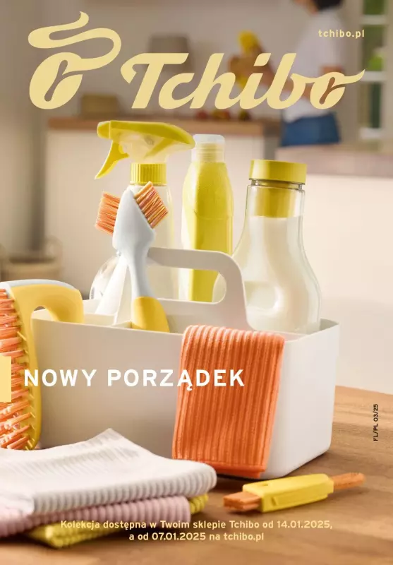 Tchibo - gazetka promocyjna Nowy porządek od piątku 17.01 do niedzieli 16.02