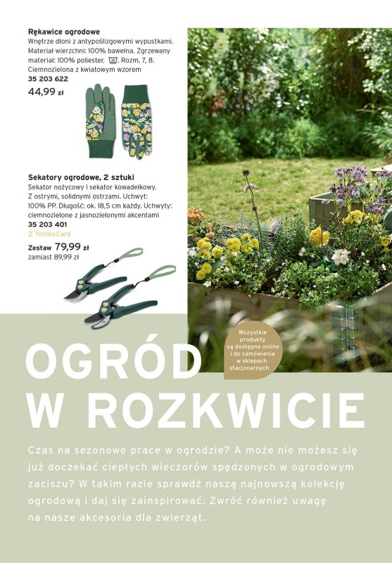 Tchibo - gazetka promocyjna Ogród w rozkwicie od środy 09.04 do niedzieli 11.05 - strona 2
