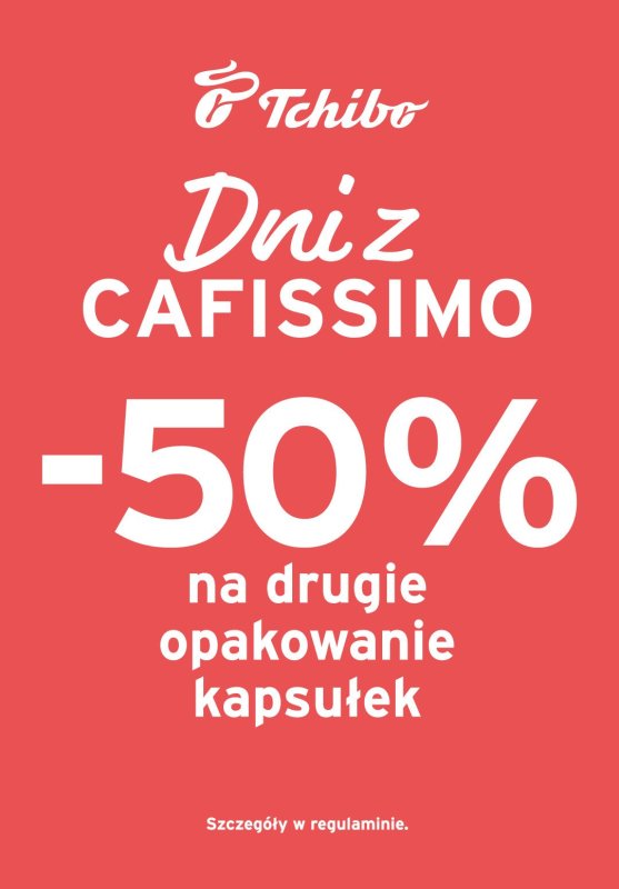 Tchibo - gazetka promocyjna Dni Cafissimo w Tchibo od wtorku 06.05 do poniedziałku 12.05
