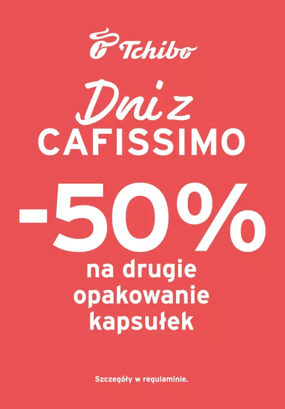 Tchibo - gazetka promocyjna Dni Cafissimo w Tchibo od wtorku 06.05 do poniedziałku 12.05