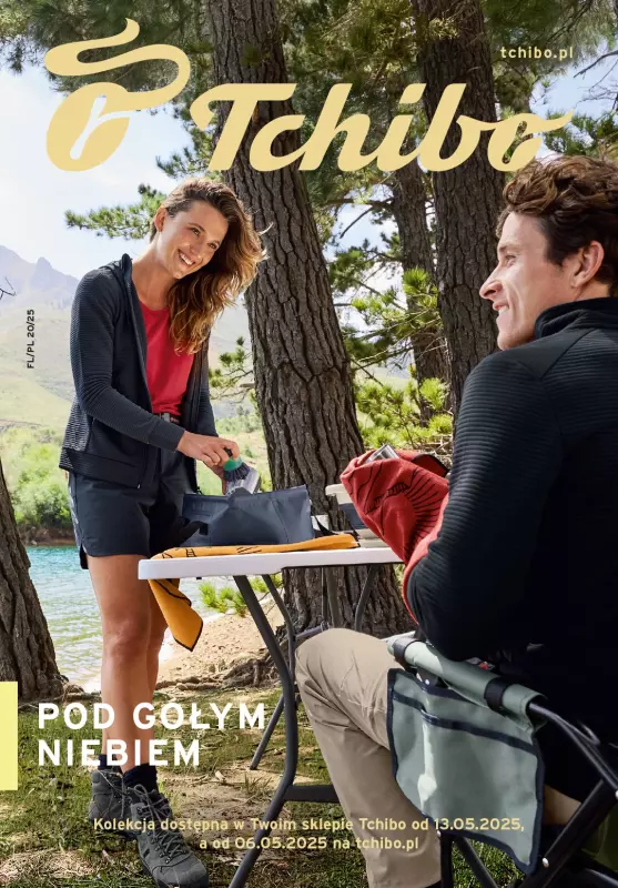 Tchibo - gazetka promocyjna Pod gołym niebem od czwartku 15.05 do niedzieli 22.06