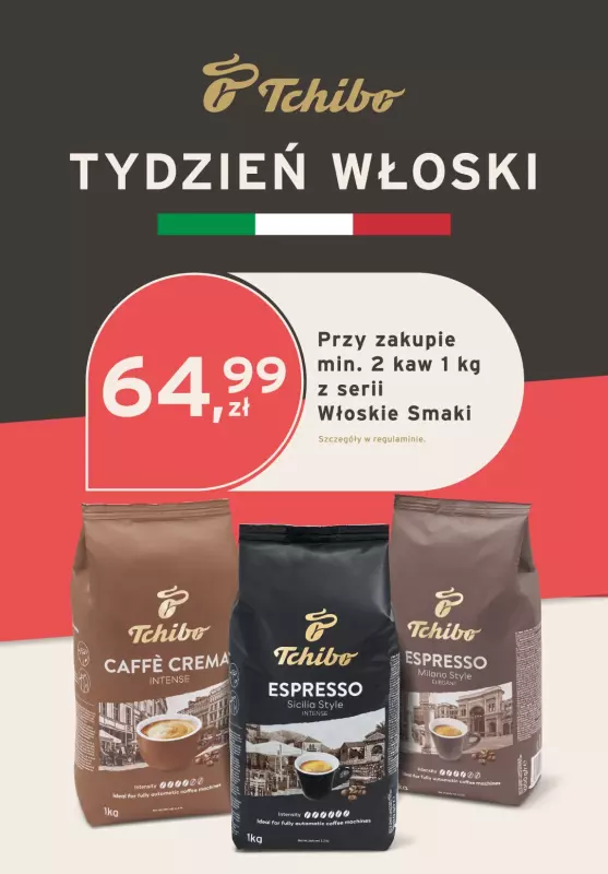 Tchibo - gazetka promocyjna Włoski tydzień  