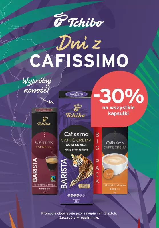 Tchibo - gazetka promocyjna Cafissimo Days  