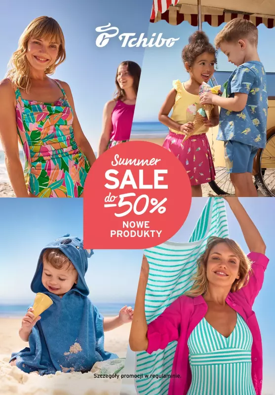 Tchibo - gazetka promocyjna Summer SALE w Tchibo!  