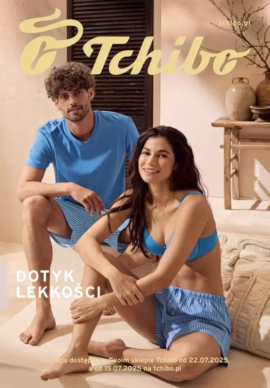 Tchibo - gazetka promocyjna Dotyk lekkości od wtorku 22.07 do niedzieli 24.08
