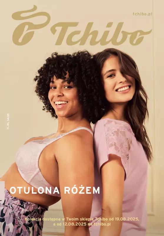 Tchibo - gazetka promocyjna Otulona różem od wtorku 19.08 do niedzieli 21.09