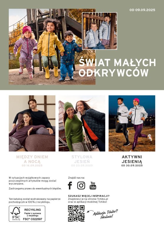 Tchibo - gazetka promocyjna W rytmie deszczu od czwartku 04.09 do niedzieli 05.10 - strona 15