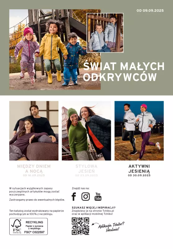 Tchibo - gazetka promocyjna W rytmie deszczu od czwartku 04.09 do niedzieli 05.10 - strona 15