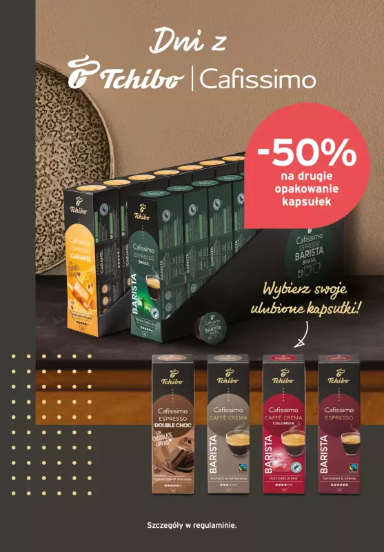 Tchibo - gazetka promocyjna Dni Cafissimo w Tchibo od czwartku 11.09 do poniedziałku 22.09