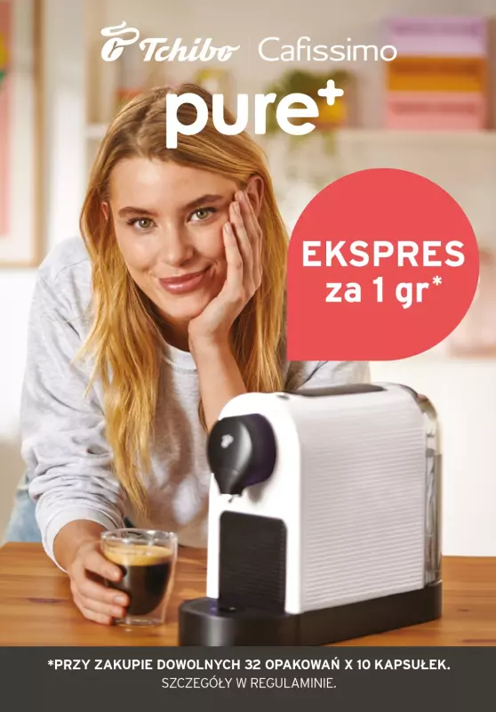 Tchibo - gazetka promocyjna Crazy Day PURE+ w Tchibo  