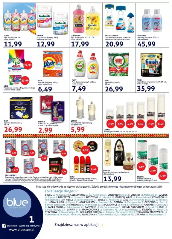 Blue Stop - gazetka promocyjna Gazetka od wtorku 14.10 do piątku 31.10 - strona 4