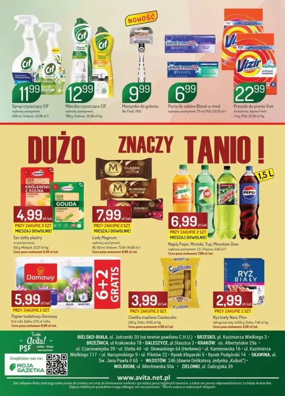 Avita - gazetka promocyjna Gazetka od środy 28.05 do wtorku 03.06 - strona 4