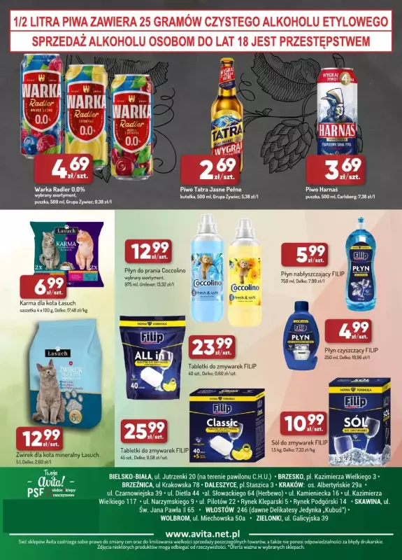 Avita - gazetka promocyjna Gazetka od środy 04.06 do wtorku 10.06 - strona 4