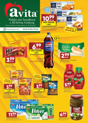 Avita - gazetka promocyjna Gazetka od środy 13.08 do wtorku 26.08