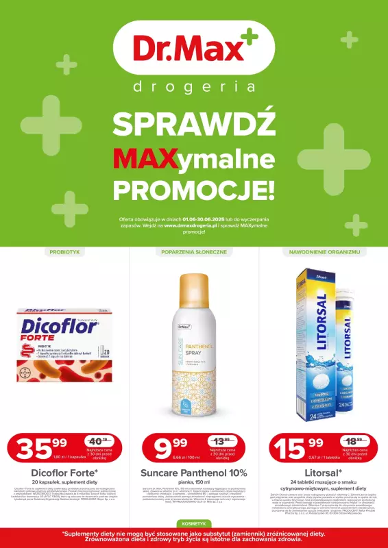 Dr.Max Drogeria - gazetka promocyjna MAXymalne promocje  