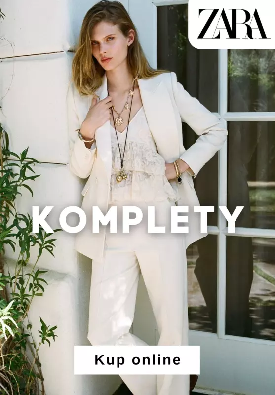 Zara - gazetka promocyjna Komplety z klasą od wtorku 06.05 