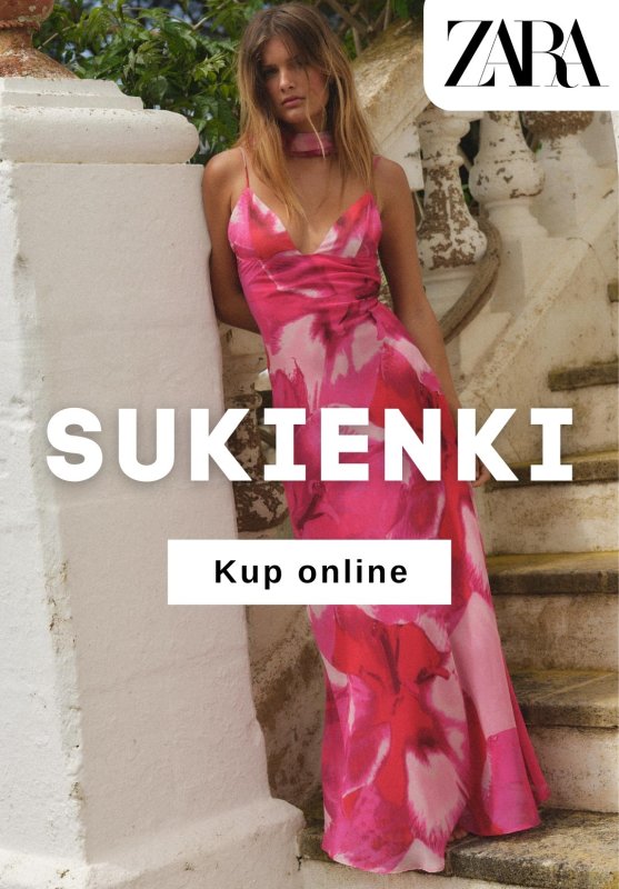 Zara - gazetka promocyjna Stylowe sukienki na każdą okazję od poniedziałku 12.05 