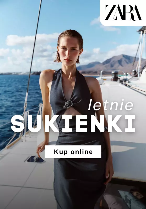 Zara - gazetka promocyjna Letnie sukienki z nowej kolekcji od piątku 23.05 