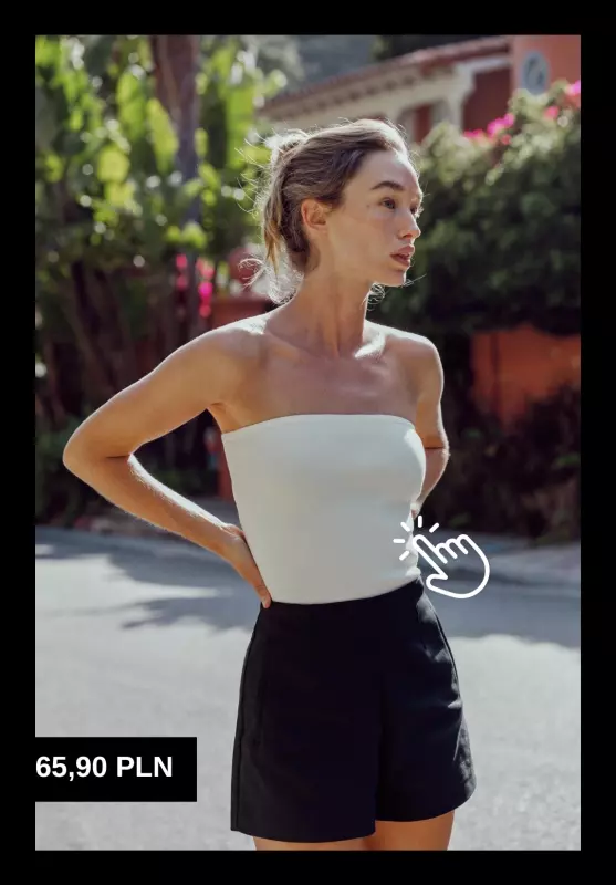 Zara - gazetka promocyjna Topy damskie na lato – must have sezonu   - strona 3