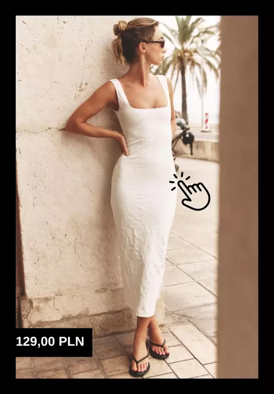 Zara - gazetka promocyjna Sukienki Midi | Maxi   - strona 2