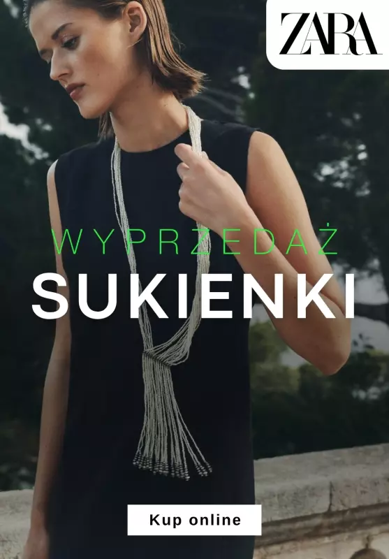 Zara - gazetka promocyjna Sukienki na wyprzedaży  