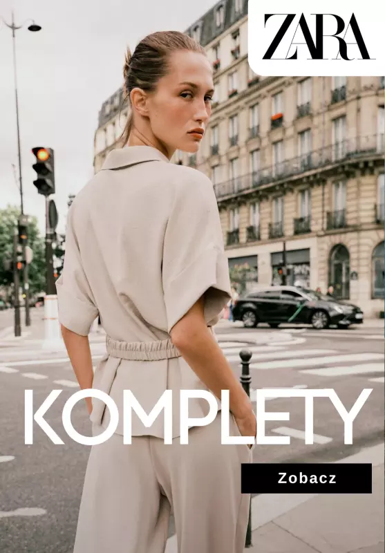 Zara - gazetka promocyjna Stylowe komplety dla Niej od poniedziałku 28.07 