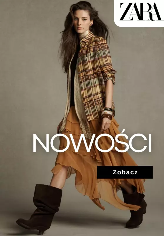Zara - gazetka promocyjna Nowa kolekcja od piątku 01.08 