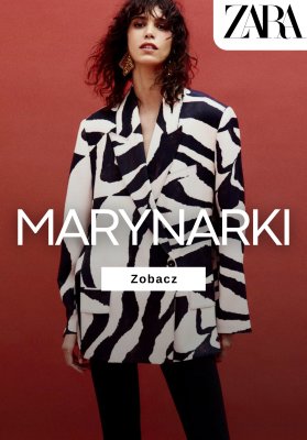 Zara - gazetka promocyjna Marynarki damskie od czwartku 14.08 