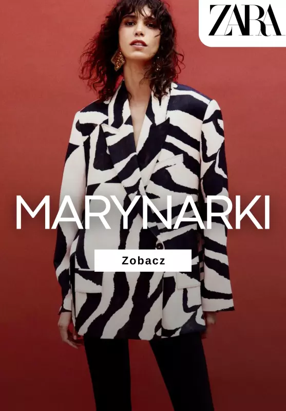 Zara - gazetka promocyjna Marynarki damskie od czwartku 14.08 