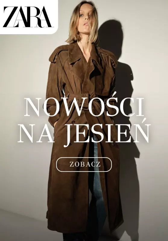 Zara - gazetka promocyjna Jesienne nowości dla niej od czwartku 18.09 