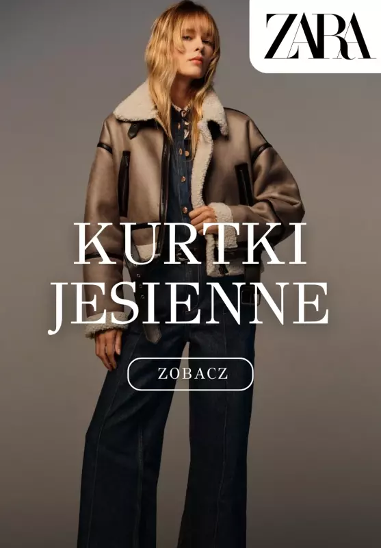 Zara - gazetka promocyjna Kurtki przejściowe dla niej od piątku 19.09 