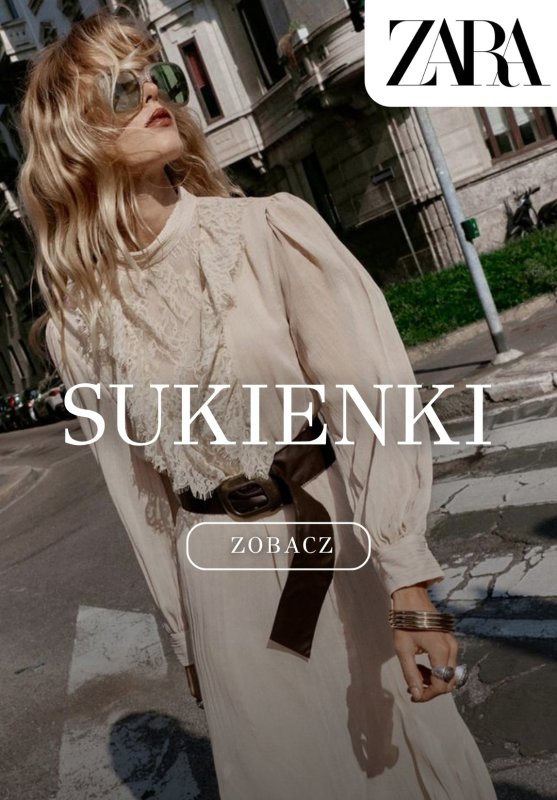 Zara - gazetka promocyjna Modne sukienki na jesień od wtorku 30.09 