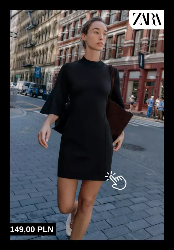 Zara - gazetka promocyjna Jesienne sukienki – poznaj trendy sezonu   - strona 2