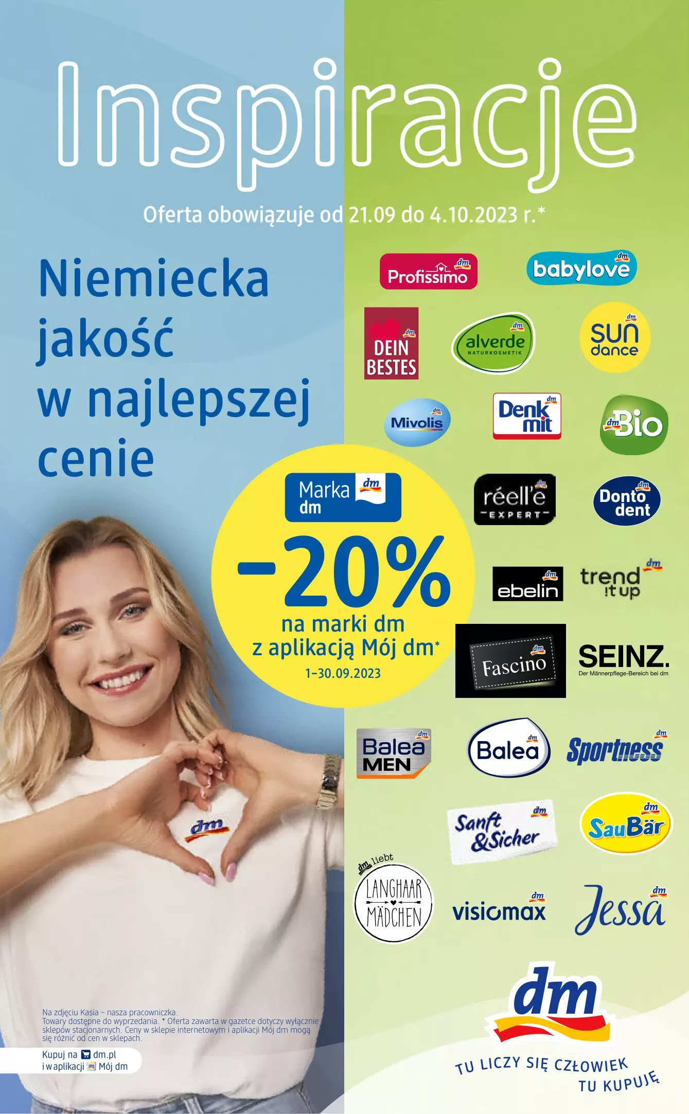 Drogerie DM - gazetka promocyjna Niemiecka jakość w najlepszej cenie od czwartku 21.09 do środy 04.10