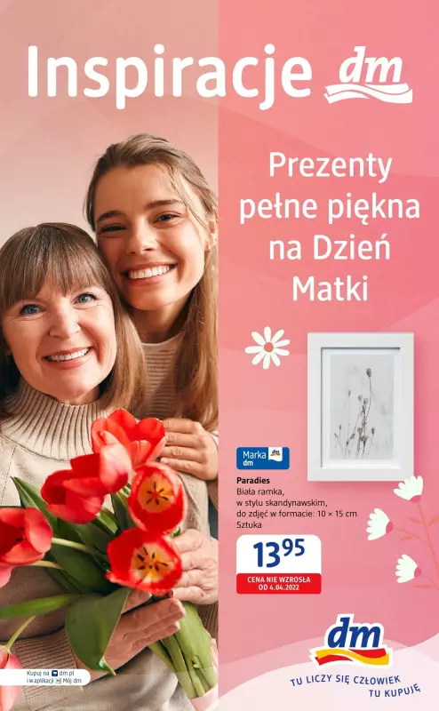 Drogerie DM - gazetka promocyjna Prezenty pełne piękna na Dzień Matki od piątku 17.05 do niedzieli 26.05