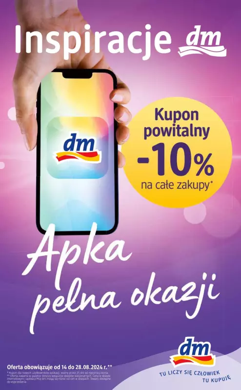 Drogerie DM - gazetka promocyjna Zawsze Korzystnie od środy 14.08 do środy 28.08