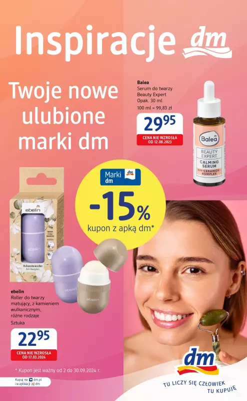 Drogerie DM - gazetka promocyjna Twoje ulubione marki DM od poniedziałku 16.09 do poniedziałku 30.09