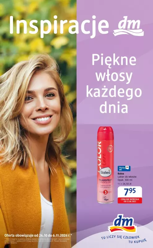 Drogerie DM - gazetka promocyjna Piękne włosy każdego dnia od czwartku 24.10 do środy 06.11