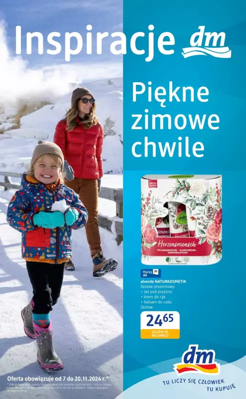 Drogerie DM - gazetka promocyjna Piękne zimowe chwile od czwartku 07.11 do środy 20.11