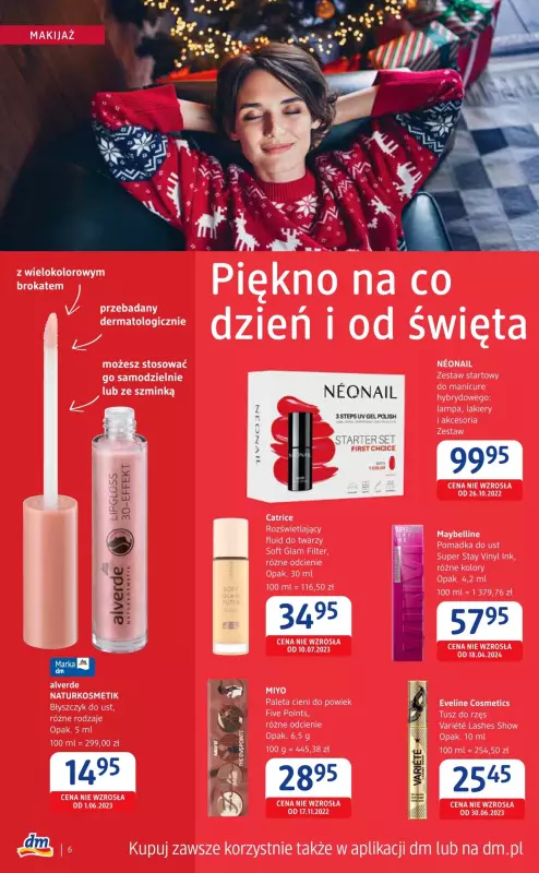 Drogerie DM - gazetka promocyjna Zawsze korzystnie na święta od czwartku 19.12 do wtorku 31.12 - strona 6